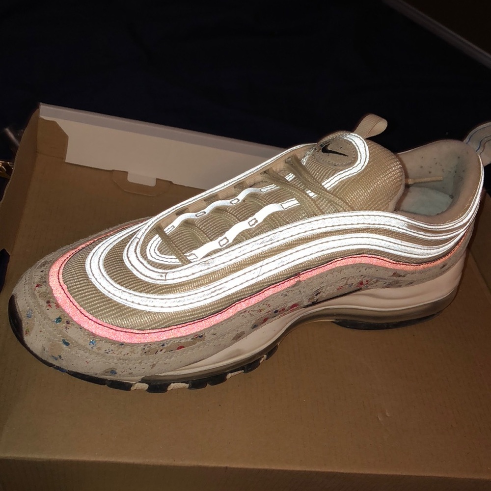 Nike air max 97’ splatter paint